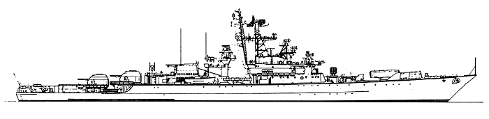 Сторожевые корабли проекта 1135М - Общий вид