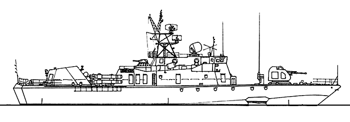 Малый противолодочный корабль проекта 11451 - Общий вид