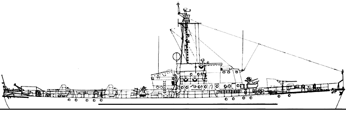 Большие охотники за подводными лодками 122бис - Серия II 