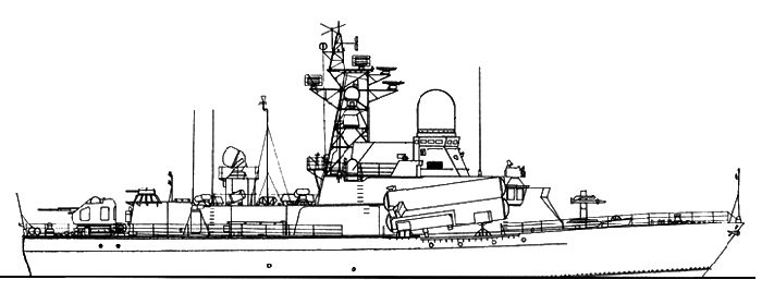 Малый ракетный корабль пр.12341 - Общий вид