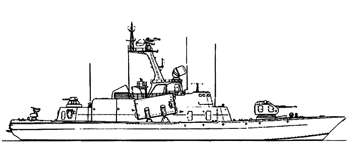 Missile boat - Project 1241RE