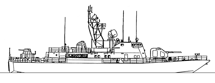 Пограничный сторожевой корабль проекта 133 - Общий вид 