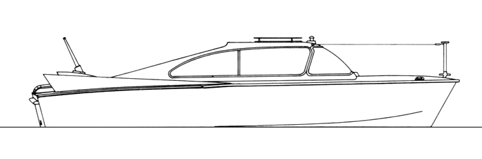 Рейдовый катер проекта 1390 - Общий вид