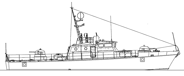 Border patrol boat - Project 1400ME