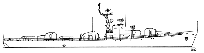 Сторожевые корабли проекта 159А - Общий вид