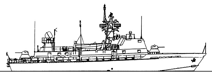 Пограничный сторожевой корабль проекта 205П - Общий вид