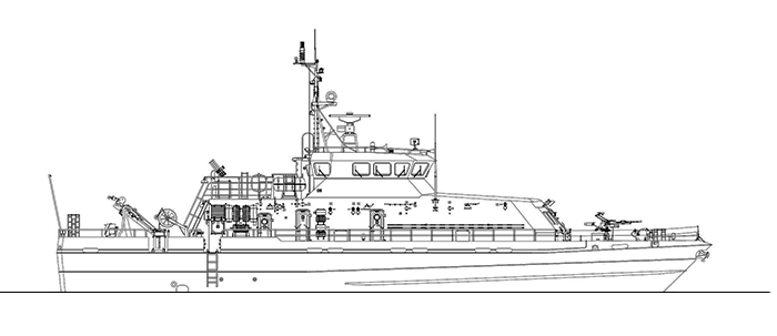 Anti-saboteur boat - Project 21980