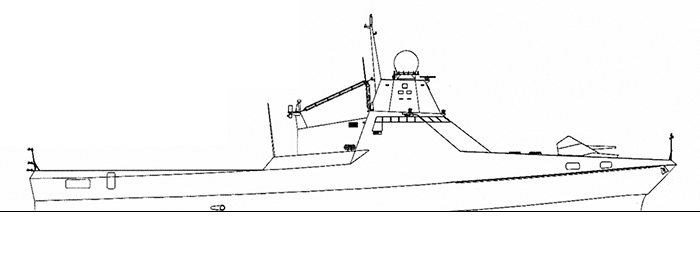 Патрульный корабль проекта 22160 - Общий вид