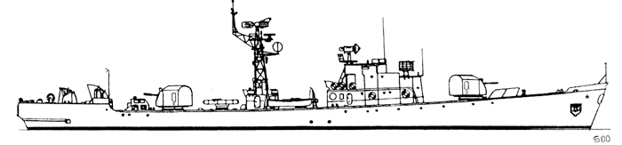 Сторожевые корабли проекта 35 - Общий вид