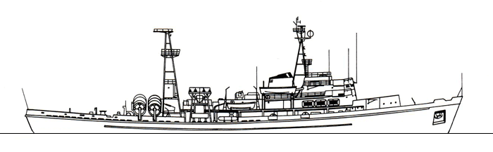 Спасательное судно проекта 527 - Общий вид