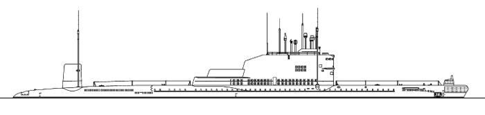 Подводная лодка ретранслятор связи проекта 629Р