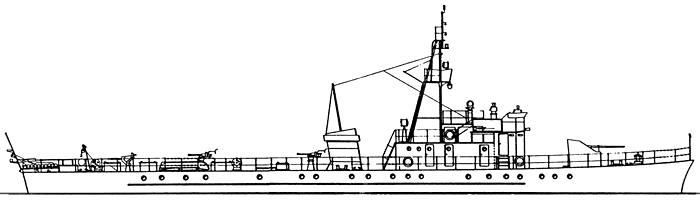 Large submarine chaser - Project 122a