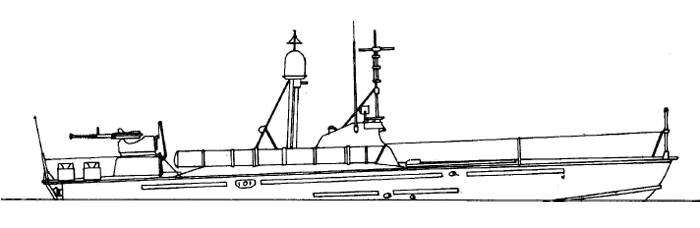 Small torpedo boat - Project 123K