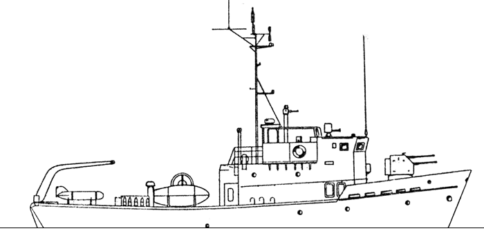 Inshore minesweeper - Project 1258