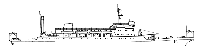 Large cable-laying ship - Project 1274