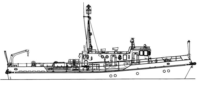 Harbor dive boat - Project RV1415