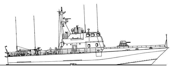 Border patrol ship - Project 14310