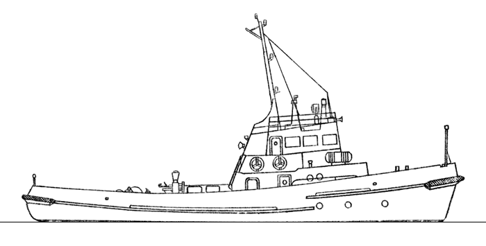 Harbor tug - Project 1496