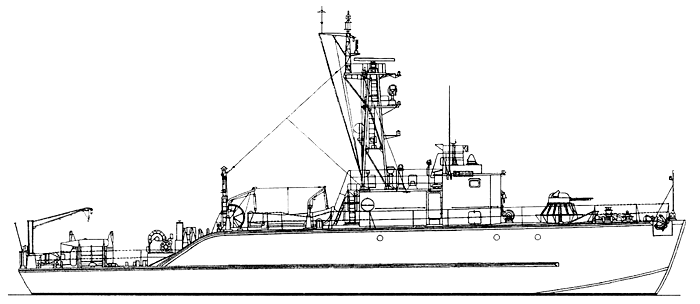 Coastal minesweeper - Project 257DM
