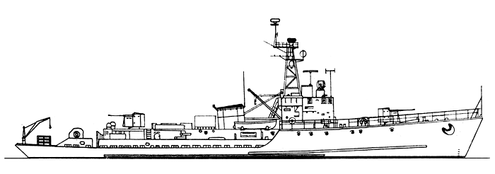 Seagoing minesweeper - Project 264A