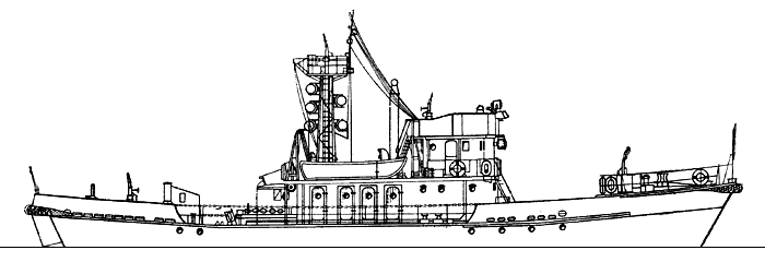 Russian firefighting boat - Project 364