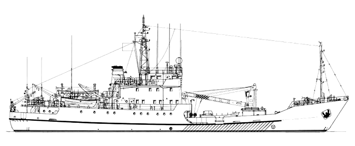 Small hydrographic survey ship - Project 872